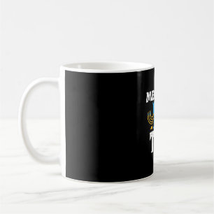 Mug Meowzel Tov Chanukah Juif Chat propriétaire Ugly
