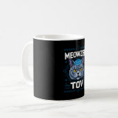 Mug Meowzel Tov Hanukkah Juif Chat Holiday (Devant gauche)
