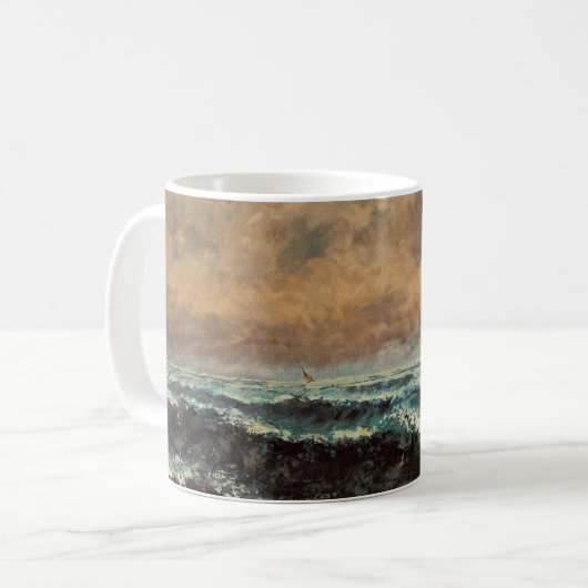 Mug Mer d'automne - Gustave Courbet (Devant gauche)