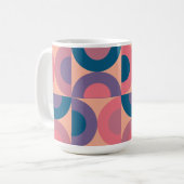 Mug Mer De Corail Moderne Du Milieu Du Siècle (Devant gauche)