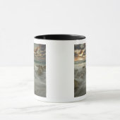 Mug Mer des Caraïbes, Îles Caïmans. Vagues déferlantes (Centre)