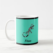 Mug Mer du Sud-Ouest Gecko vert et noir (Gauche)