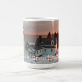 Mug Mer et salutations Blush Pink Lighthouse (Centre)