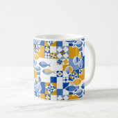 Mug Mer et tuiles (Devant droit)