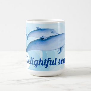 Mug Mer Extraordinaire avec dauphins