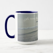 Mug Mer froide et calme pendant la journée d'hiver (Gauche)