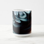 Mug Mer Noire Chaotique balayée Par Les Vents De Tempê (Centre)