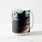 Mug Mer Noire Chaotique balayée Par Les Vents De Tempê (Devant droit)