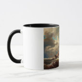 Mug Mer orageuse avec épave (par Marcus Larson) (Gauche)