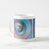 Mug Mer Shell - fractale (Devant gauche)