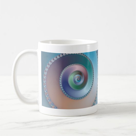 Mug Mer Shell - fractale (Gauche)