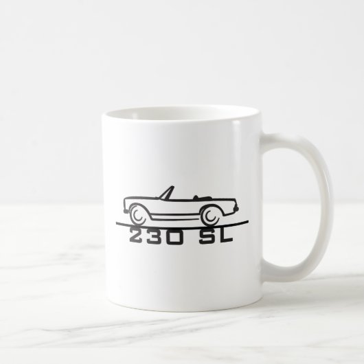 Mug Mercedes 230 SL Type 113 (Droite)