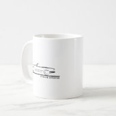 Mug Mercedes 450 SL Type 107 (Devant gauche)