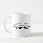 Mug Mercedes 450 SL Type 107 (Gauche)