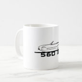 Mug Mercedes 560 SL Type 107 (Devant gauche)