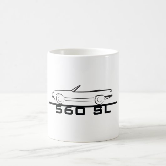 Mug Mercedes 560 SL Type 107 (Centre)