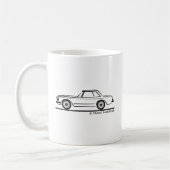 Mug Mercedes SL Pagoda Hardtop (Gauche)
