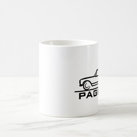 Mug Mercedes SL Pagode avec script (Centre)