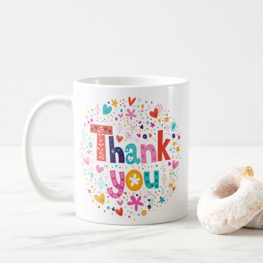 Mug Merci (Avec donut)