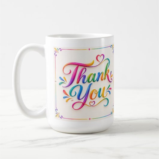 Mug Merci (Gauche)