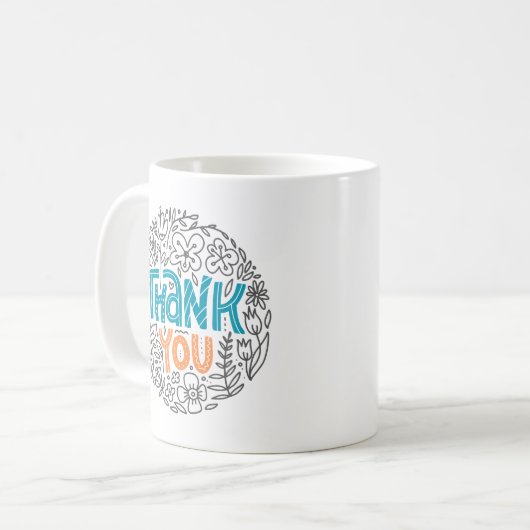 Mug Merci (Devant gauche)