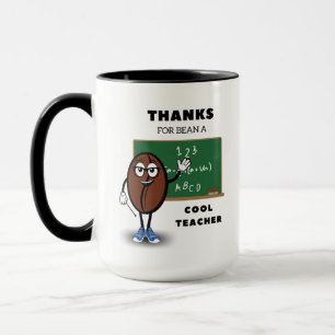 Mug Merci À Bean Un Enseignant Cool