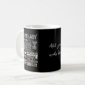 Mug Merci à madame Boss, merci, cadeau Noël (Devant gauche)