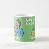 Mug Merci à une enseignante asiatique (Centre)