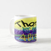 Mug MERCI Alisa ! (Devant gauche)