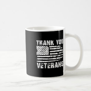 Mug Merci Anciens Combattants Drapeau Américain Fiers