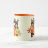 Mug Merci Bulldogs français Thanksgiving (Centre)