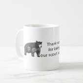 Mug Merci chef de la surveillance Ours noir américain (Devant gauche)