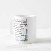 Mug Merci, chers anges. (Devant gauche)