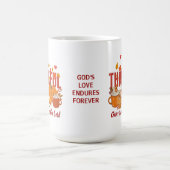 Mug MERCI Citrouille Christian Thanksgiving (Centre)