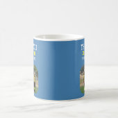 Mug Merci Coach avec Photo de l'équipe (Centre)