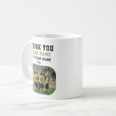 Mug Merci Coach avec Photo de l'équipe (Devant gauche)