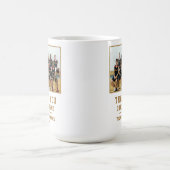 Mug Merci Coach Équipe Nom Photo (Centre)