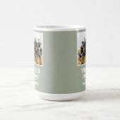 Mug Merci Coach Équipe Nom Photo (Centre)