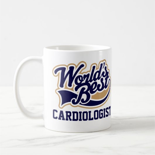 Mug Merci d'appréciation du cardiologue (Gauche)