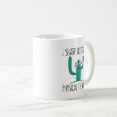 Mug Merci d'appréciation physique (Devant droit)
