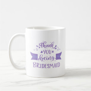 Mug merci d'avoir été ma demoiselle d'honneur