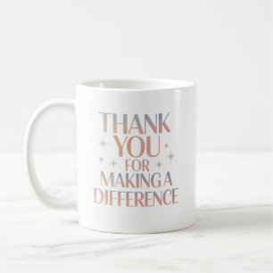 Mug Merci de Faire une Différence