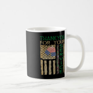 Mug Merci de la fête des anciens combattants pour votr