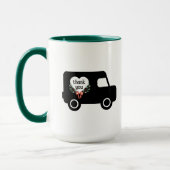 Mug Merci de livraison du courrier (Gauche)