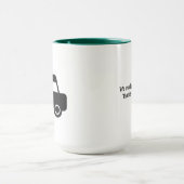 Mug Merci de livraison du courrier (Centre)