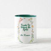 Mug Merci de m'aider à grandir, enseignant personnalis (Centre)