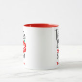 Mug Merci de m'aider Bloom Appréciation de l'enseignan (Centre)