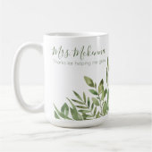 Mug Merci de M'avoir Aidée à Grandir (Gauche)