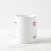 Mug Merci de ne pas m'avaler (Centre)