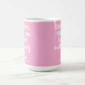 Mug Merci de ne pas m'avoir avalé (Centre)